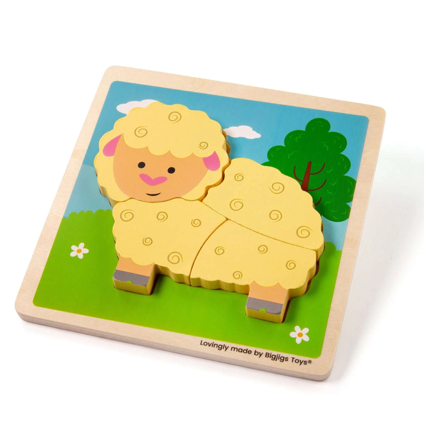 Chunky Lift-Out Sheep Puzzle