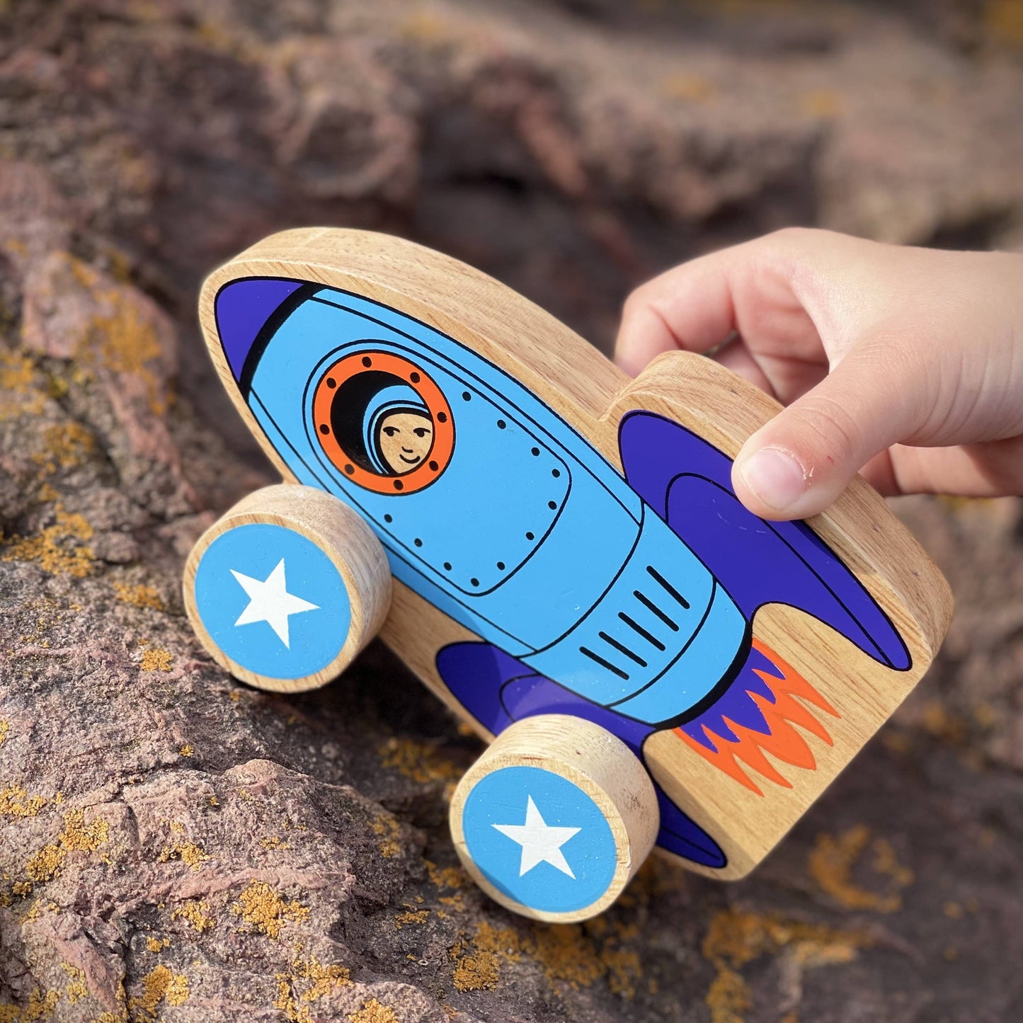 Rocket Push Along Toy