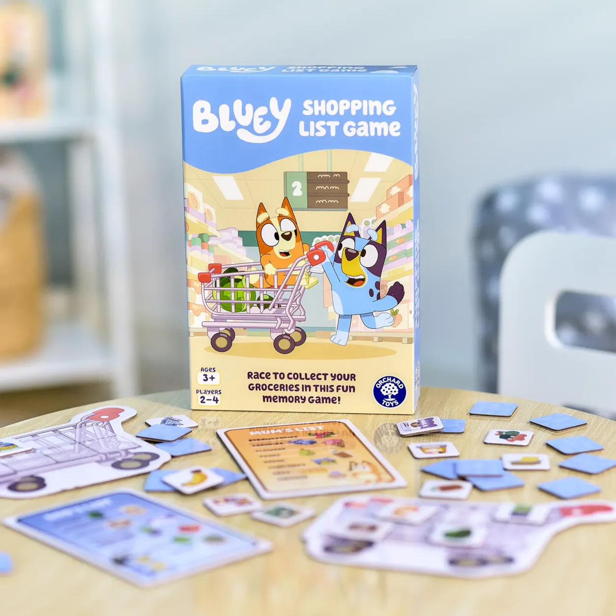 Bluey Shopping List Game