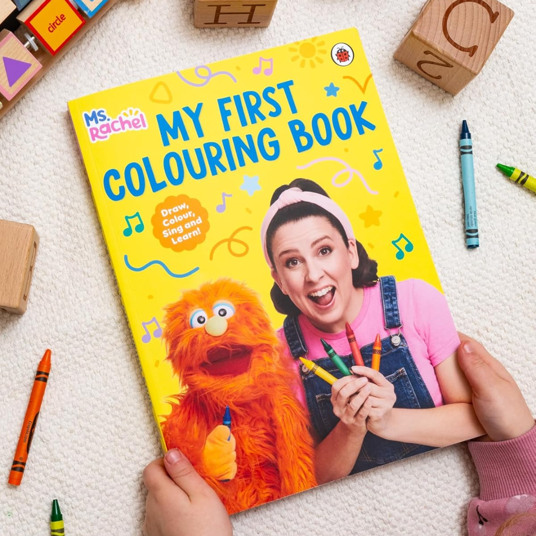 Ms Rachel: My First Colouring Book