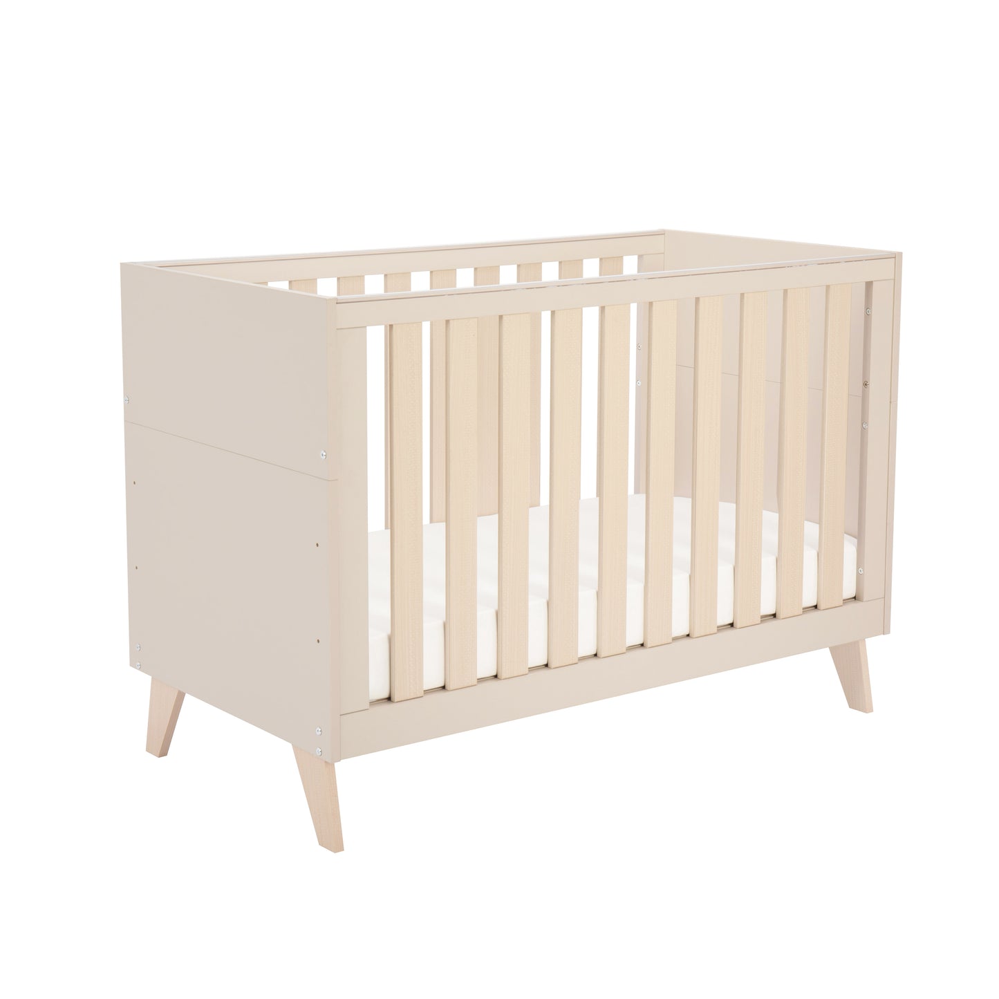 Cashmere cot on a white background