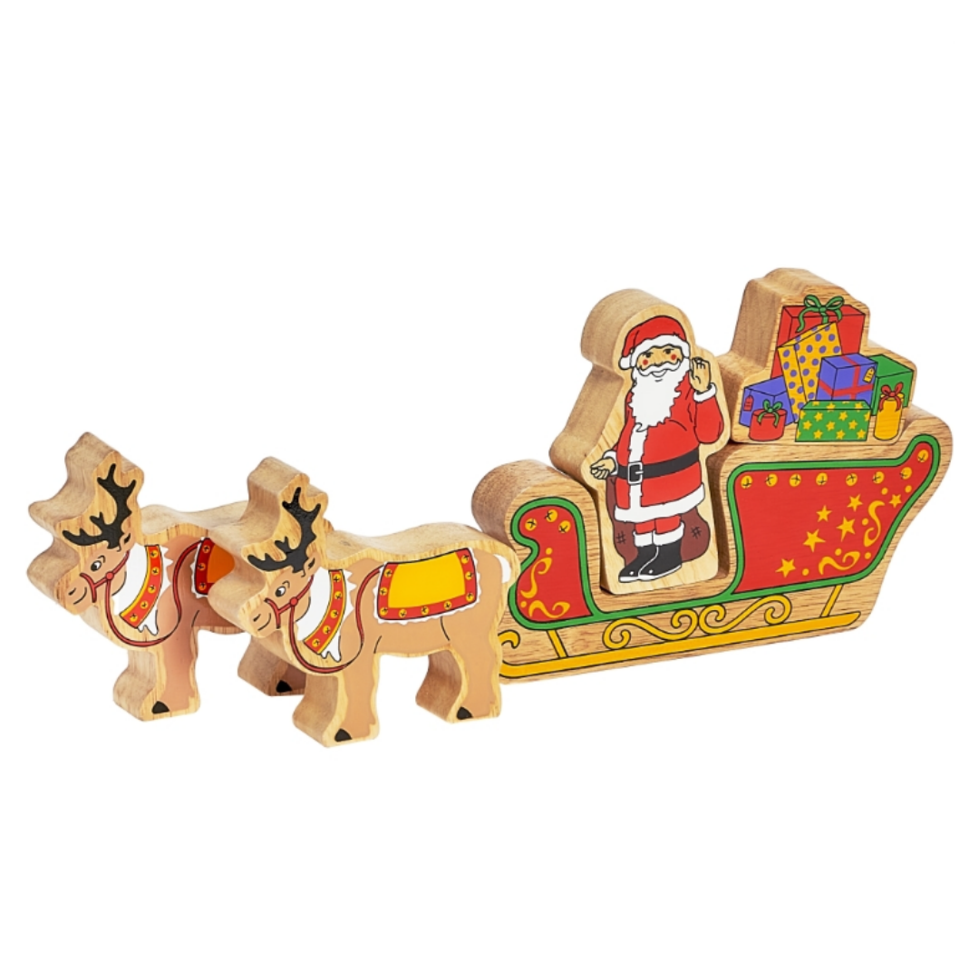 Natural Red & Yellow Sleigh