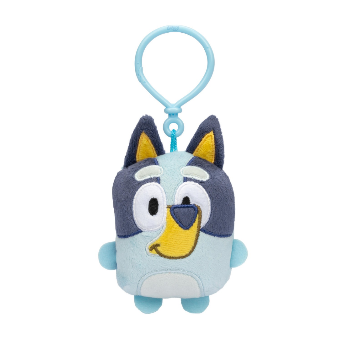 Bluey Mini Plush with Clip - Bluey