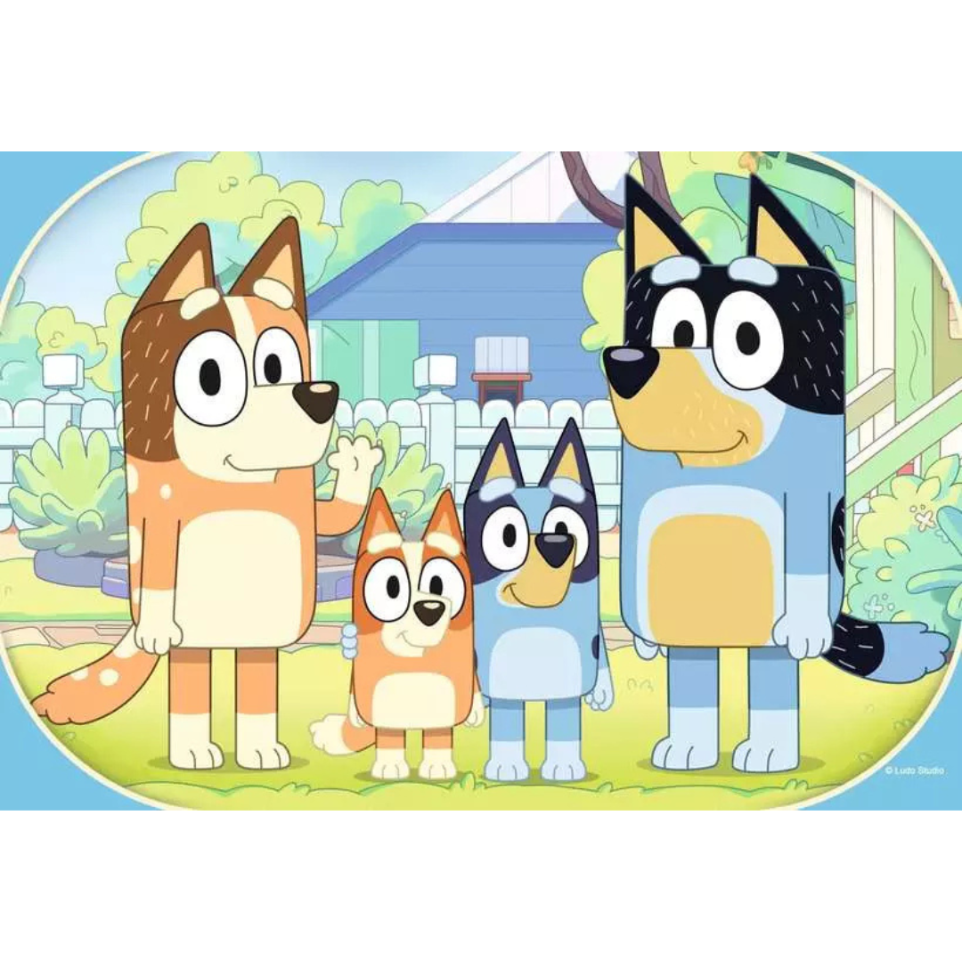 Bluey 35 Piece Jigsaw Puzzle - Family Time