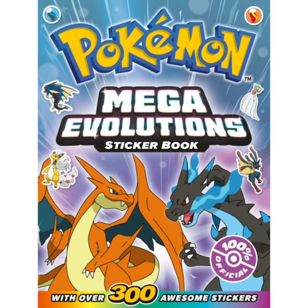 Pokémon: Mega Evolutions Sticker Book