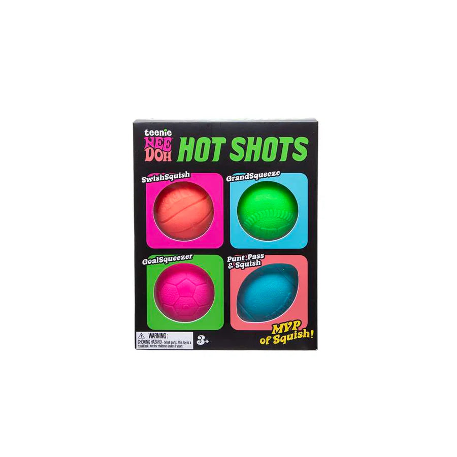 Hot Shots Teenie NeeDoh - Pack of 4