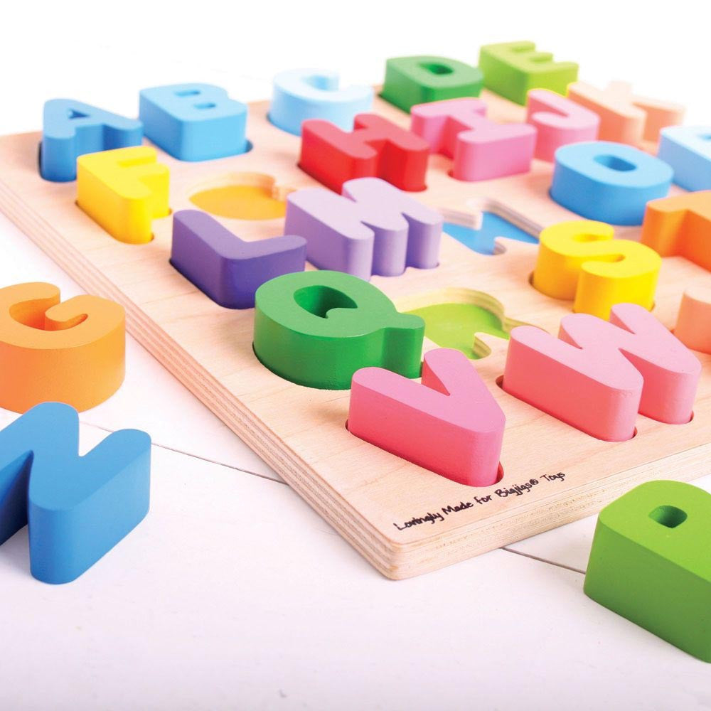 Chunky Uppercase Alphabet Puzzle