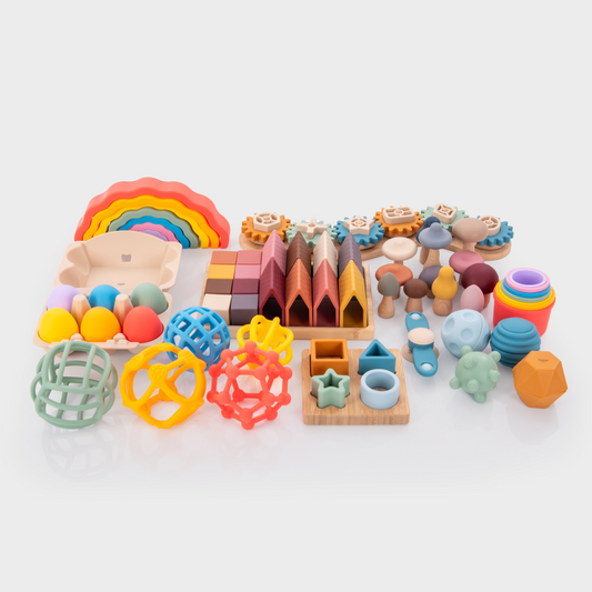 Assorted silicone toys
