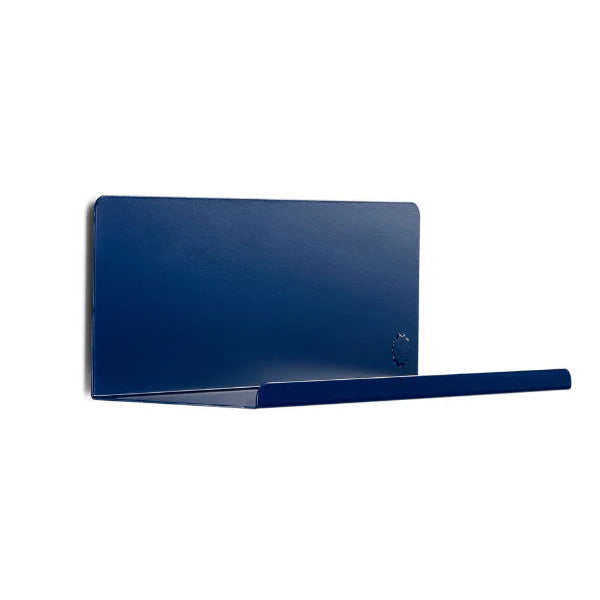 Navy blue shelf
