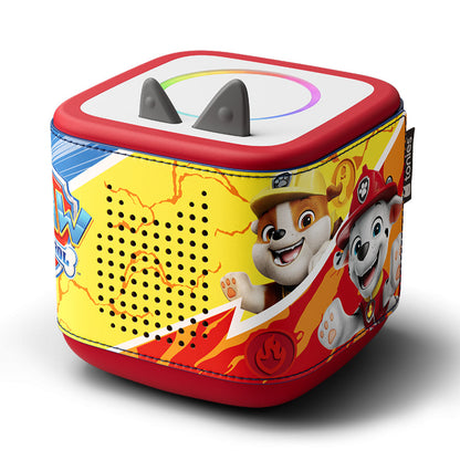 Children's toy with cartoon characters on a white background