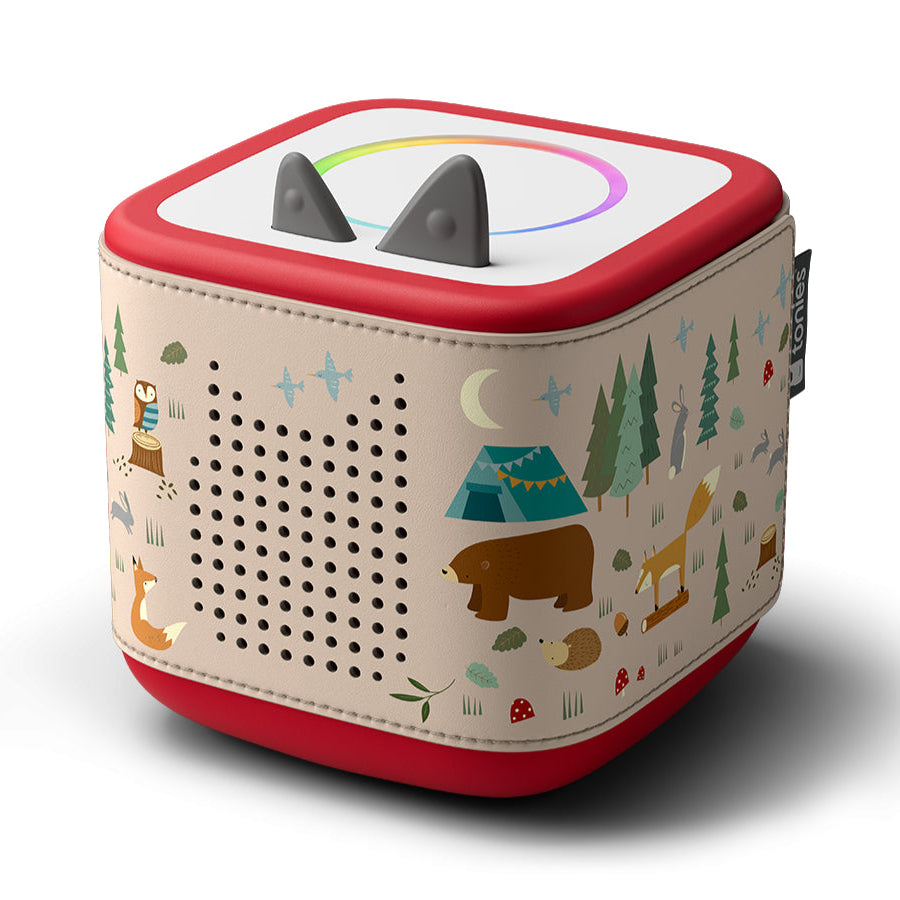 Children's toy with animal illustrations on a white background