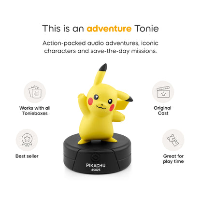 Toniebox 2 Pokémon Starter Set + Pikachu Tonie: Lightening Yellow
