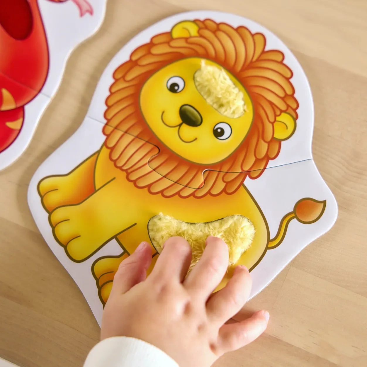 Match and Feel Jungle Puzzles