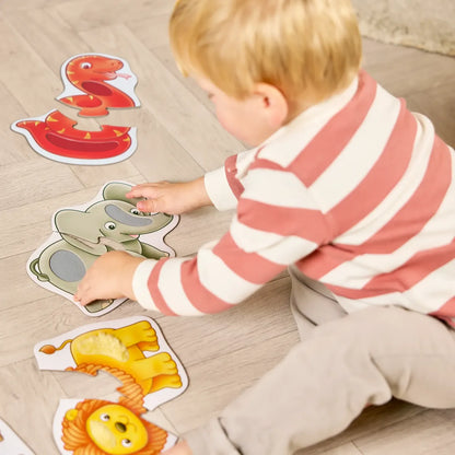 Match and Feel Jungle Puzzles