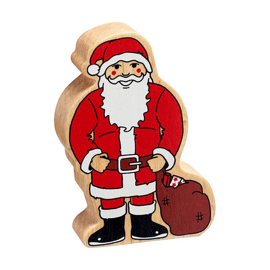 Natural Red & White Santa Claus