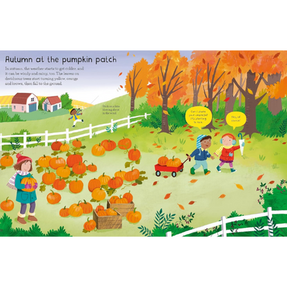 First Sticker Book Weather and Seasons