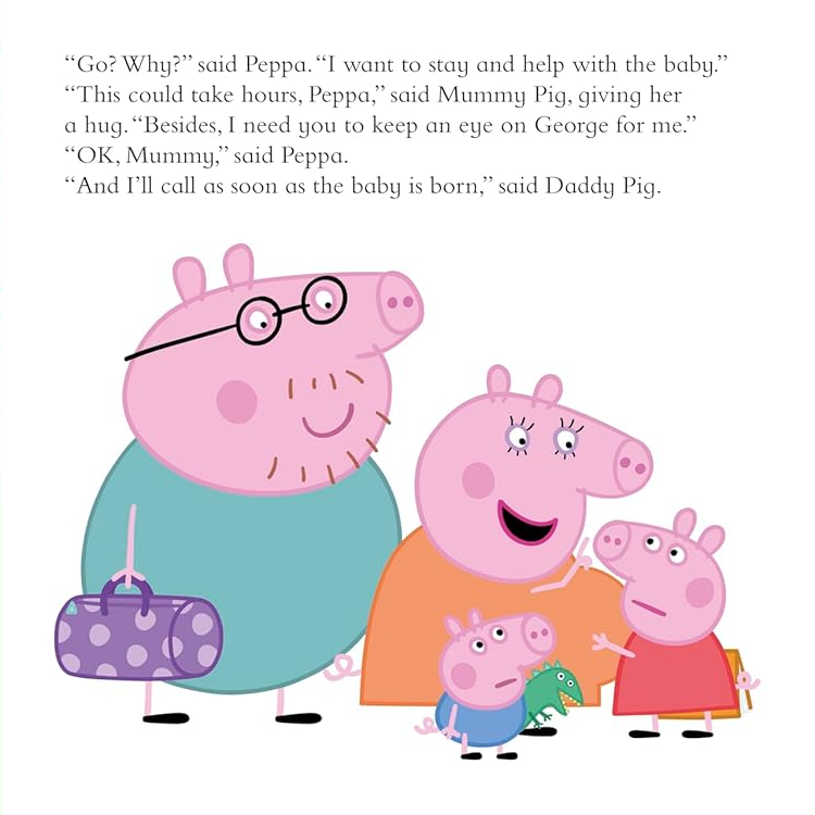 Peppa Pig: Peppa's New Baby Sister