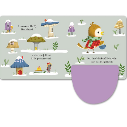 Who's Jolly? : The Perfect Christmas Gift for Toddlers - an Interactive Lift the Flap and Mirror Book