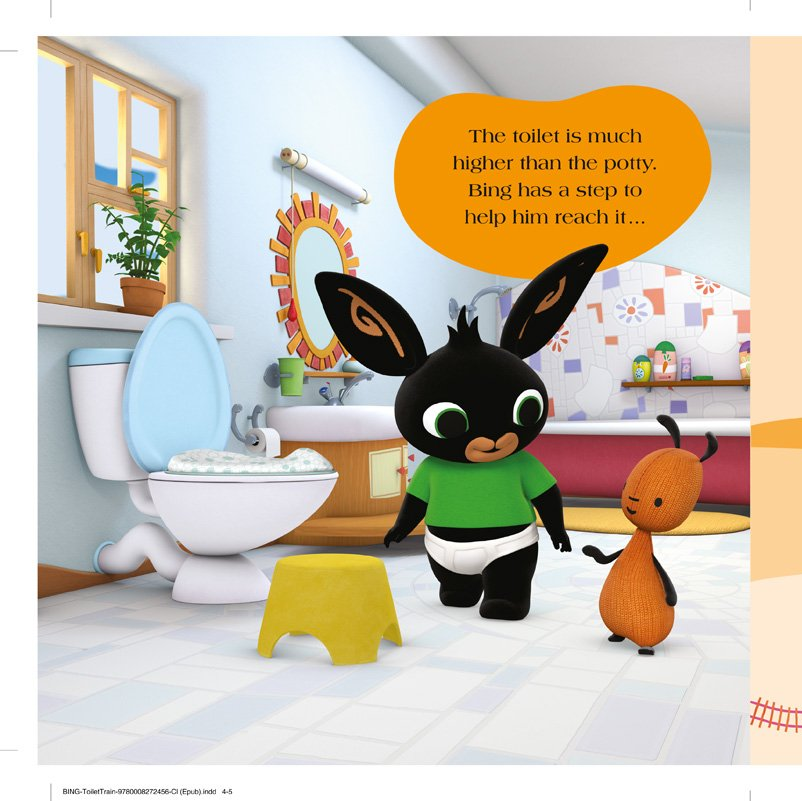 All Aboard the Toilet Train! : A Noisy Bing Book