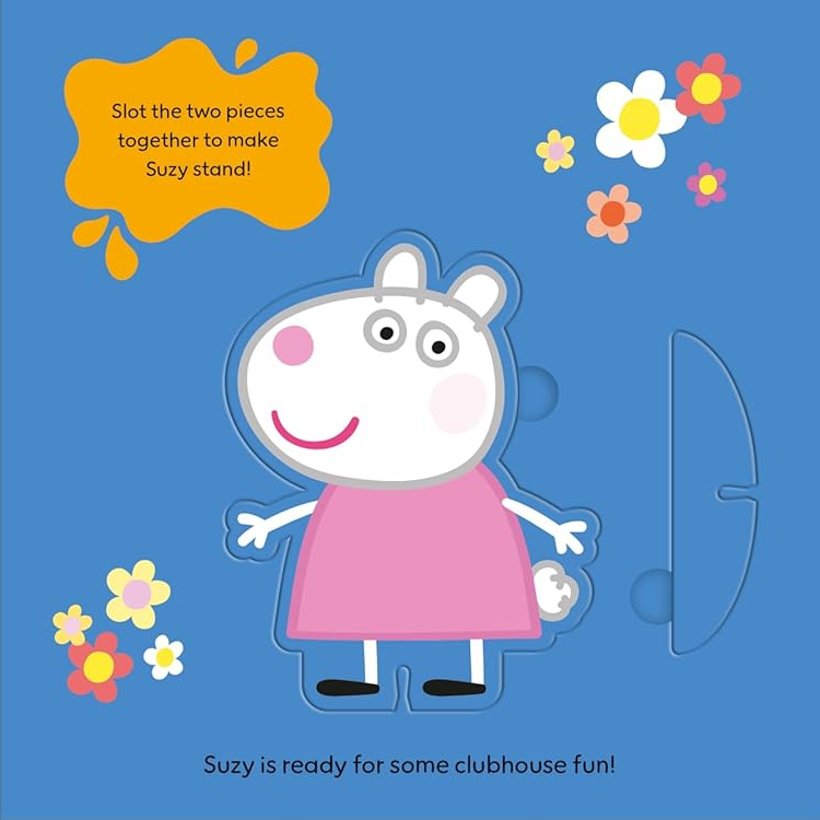 Peppa Pig: Peppa’s Clubhouse Fun : A Press-Out-and-Play Book