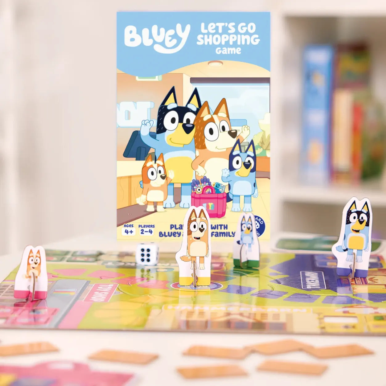 Bluey Let's Go Shopping Game