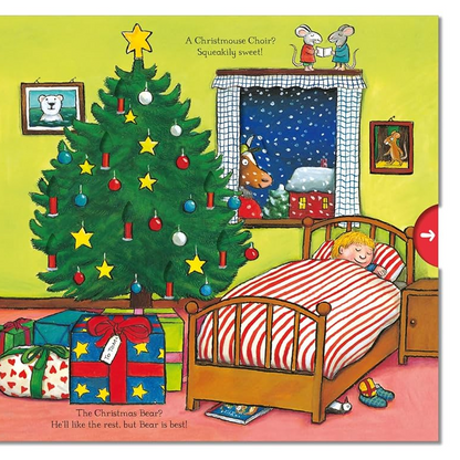 The Christmas Bear: A Push, Pull and Slide Book