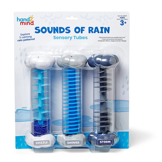 Sounds of Rain Sensory Tubes