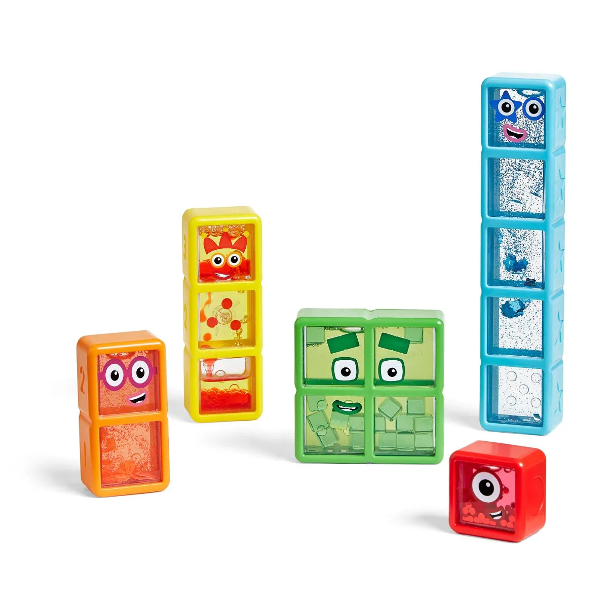 Numberblocks One to Five Sensory Tubes