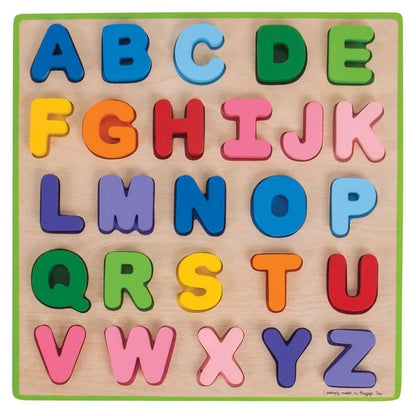 Chunky Uppercase Alphabet Puzzle