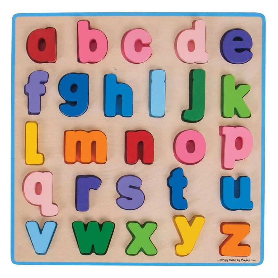 Chunky Lowercase Alphabet Puzzle