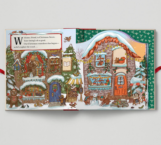 Brown Bear Wood: Christmas is Coming to Town! : A Fold-Out Christmas Village and Advent Calendar!