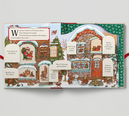 Brown Bear Wood: Christmas is Coming to Town! : A Fold-Out Christmas Village and Advent Calendar!