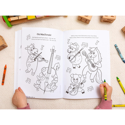 Ms Rachel: My First Colouring Book
