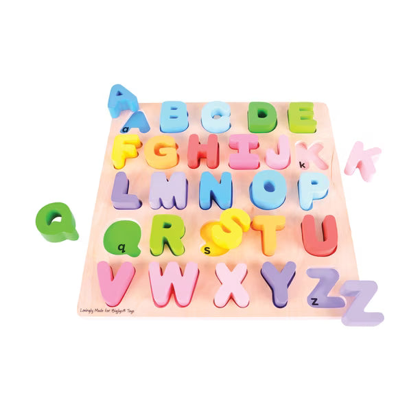 Chunky Uppercase Alphabet Puzzle