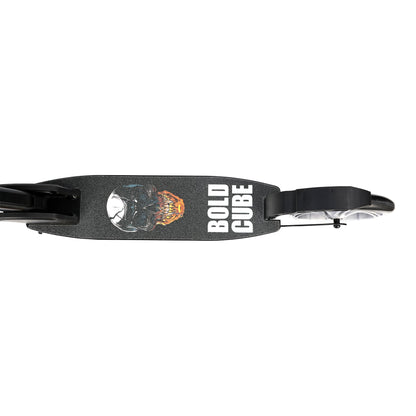 Black scooter with 'Bold Cub' branding on a white background