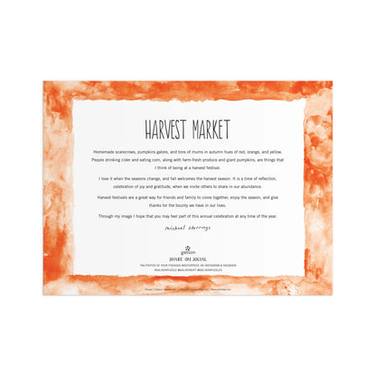Harvest Market 1000 Piece Puzzle by Michael Storrings