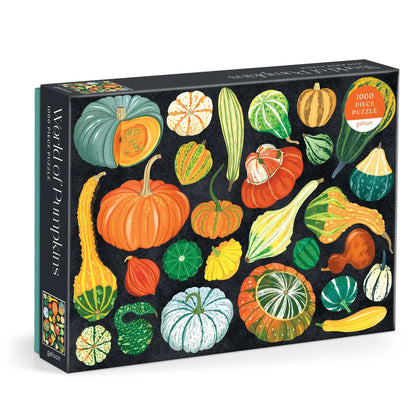 World of Pumpkins 1000 Piece Puzzle by Dawn Cooper