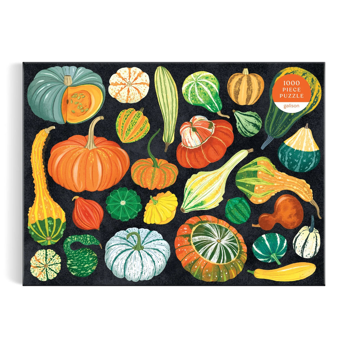World of Pumpkins 1000 Piece Puzzle by Dawn Cooper