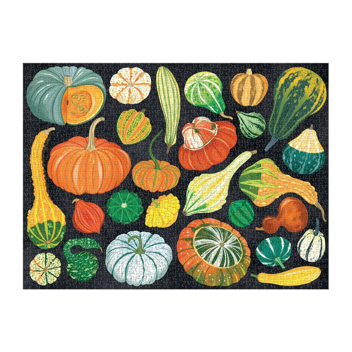 World of Pumpkins 1000 Piece Puzzle by Dawn Cooper