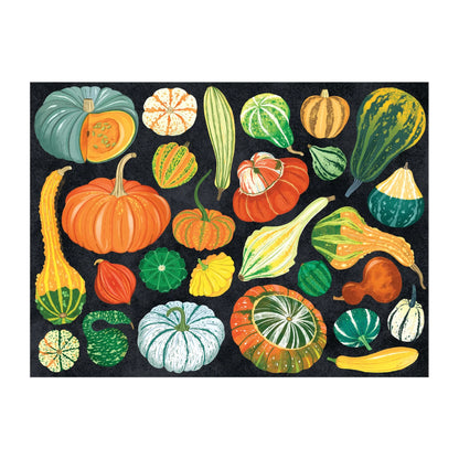 World of Pumpkins 1000 Piece Puzzle by Dawn Cooper