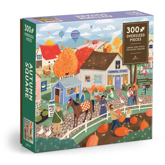 Autumn Square 300 Piece Puzzle by Elisabeth Dorrian