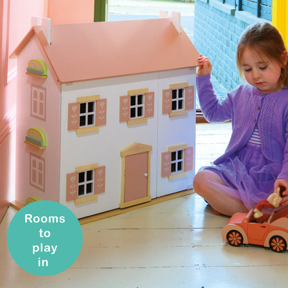 Wooden doll house