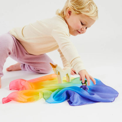 Mini Enchanted Playsilk - Rainbow