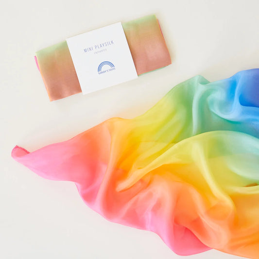 Mini Enchanted Playsilk - Rainbow