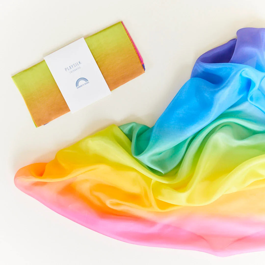 Enchanted Playsilk - Rainbow