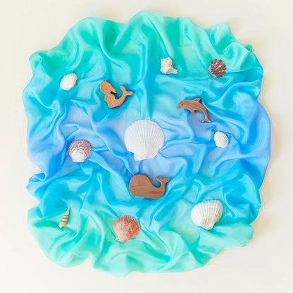 Enchanted Playsilk - Sea