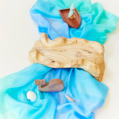 Enchanted Playsilk - Sea