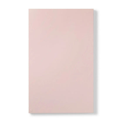 Rectangular pink object on a white background