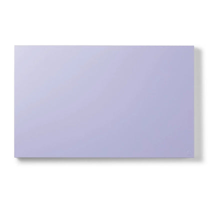Rectangular purple tile on a white background