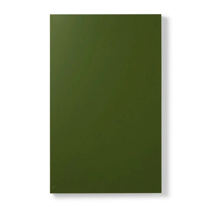 Solid green color swatch on a white background